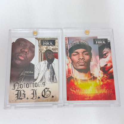 2013 Panini HRX Black Friday SP Limited Notorious B.I.G & Snoop Dogg RC Lot