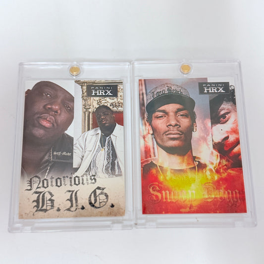 2013 Panini HRX Black Friday SP Limited Notorious B.I.G & Snoop Dogg RC Lot