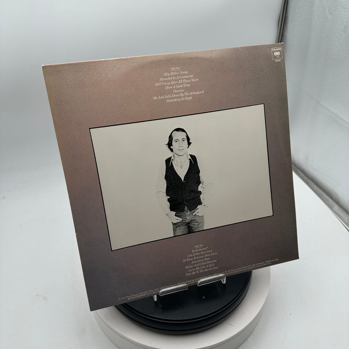 Paul Simon Greatest Hits, Etc. 1977 Columbia Gatefold LP with Inner Sleeve