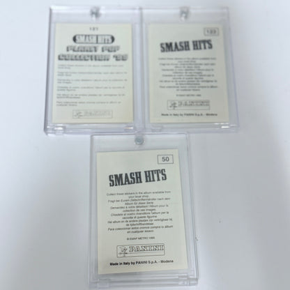 1995 Panini Smash Hits Stickers Lot