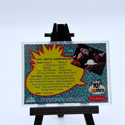 1991 Pro Set MusiCards Yo! MTV Raps Collectible