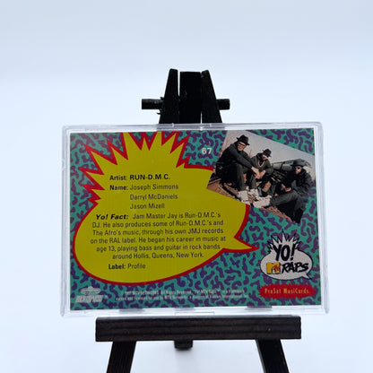 1991 Pro Set MusiCards Yo! MTV Raps Collectible