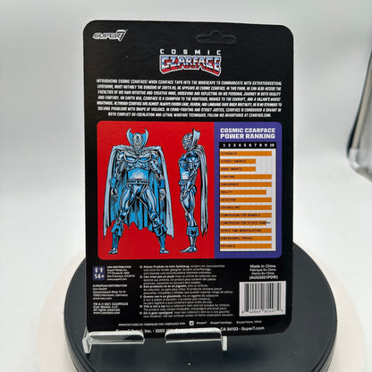 Super7 Reaction Blue Cosmic Czarface 3.75” Action Figure #6 MOC 2022