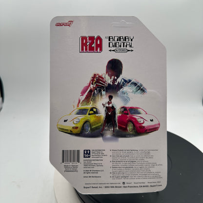 Super7 ReAction Figures RZA Bobby Digital Action Figure Wu-Tang Collectible