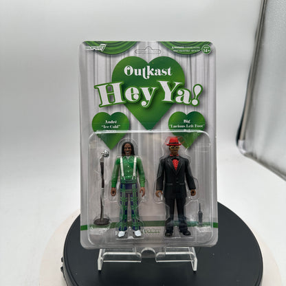 Super7 OutKast ReAction Figures Wv4 Hey Ya! 2-Pack Collectible Figure Set