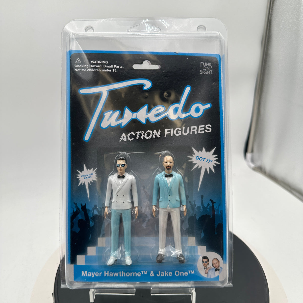Tuxedo Action Figures Mayer Hawthorne & Jake One Rare Collectible Figure
