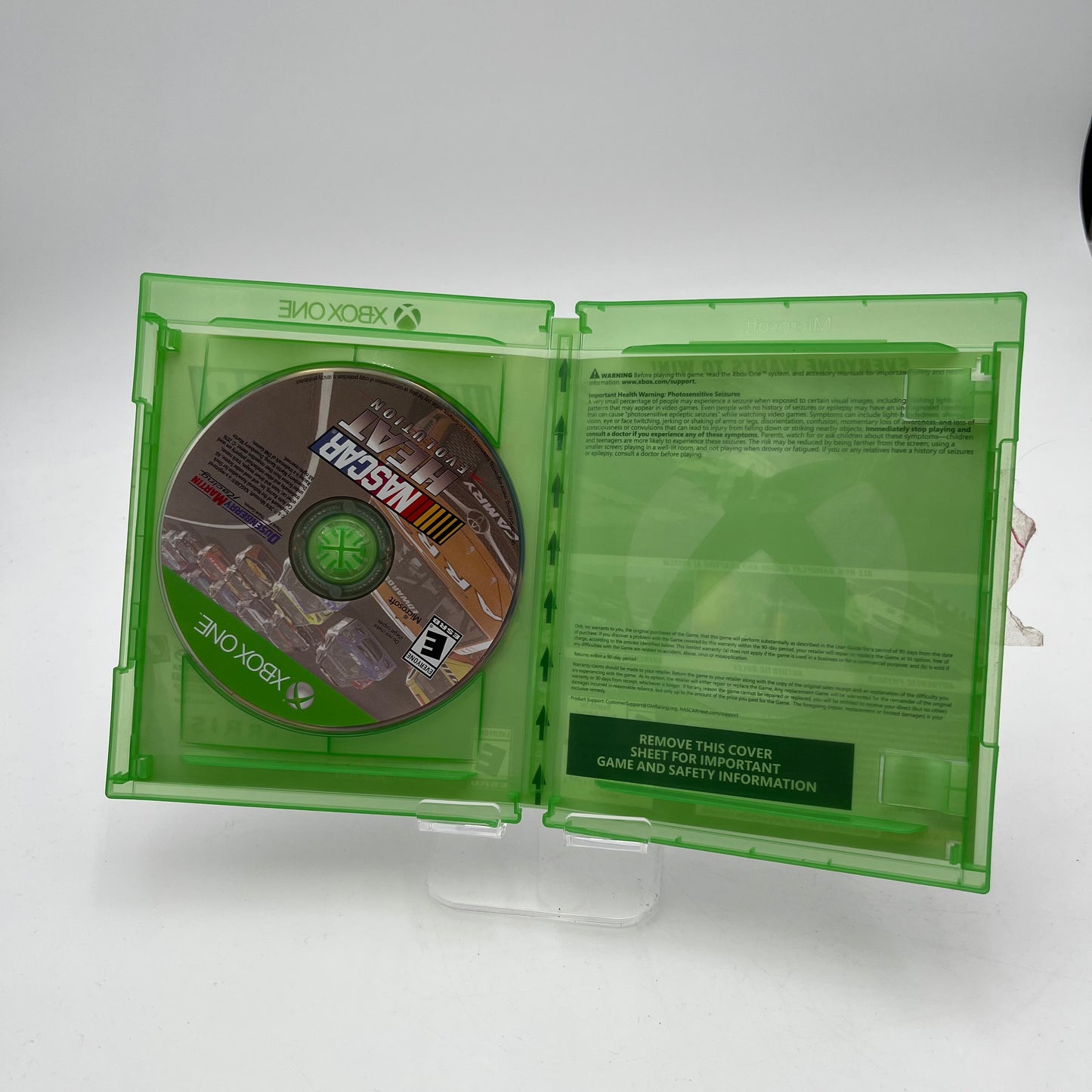 Xbox One NASCAR Heat Evolution Video Game with Box Used