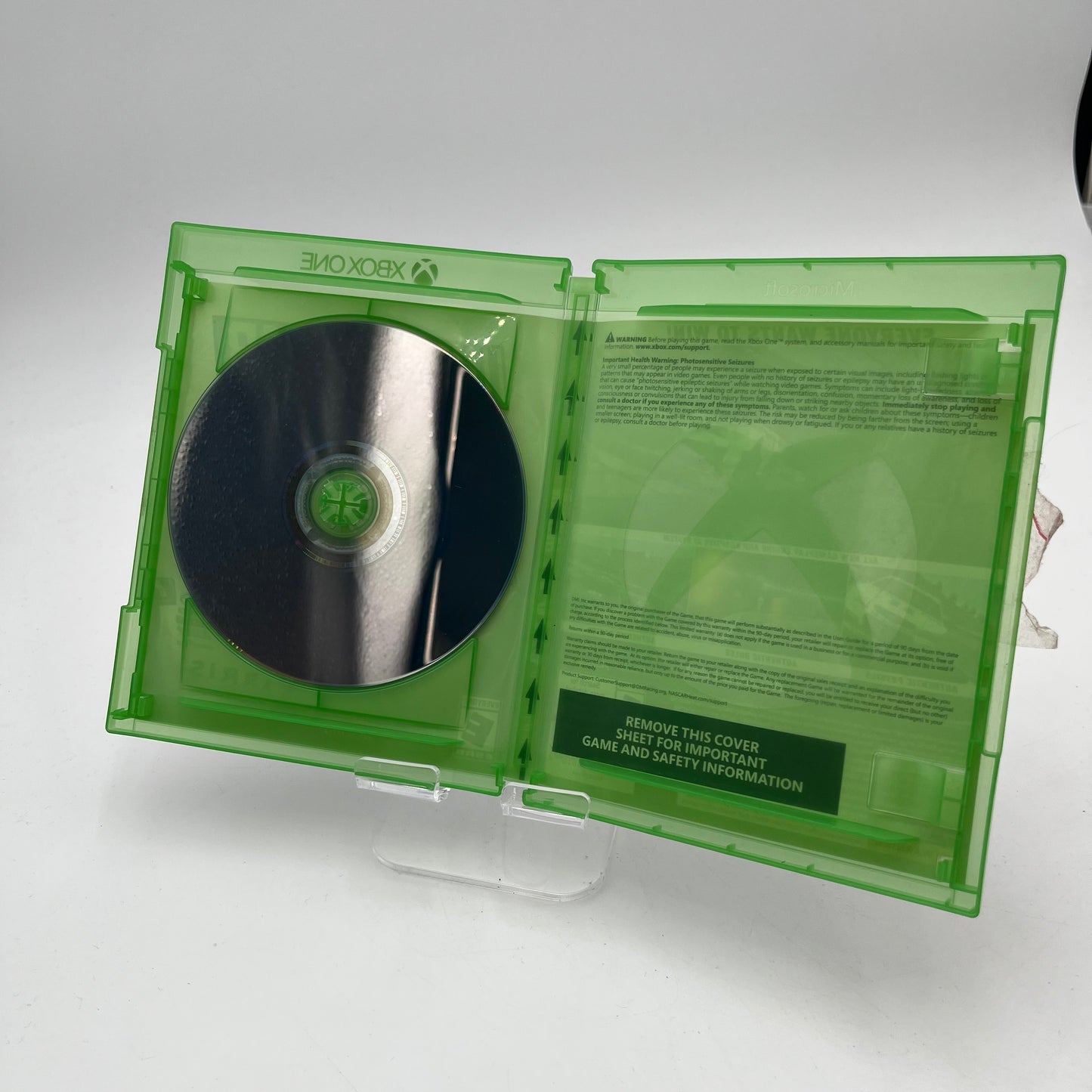 Xbox One NASCAR Heat Evolution Video Game with Box Used