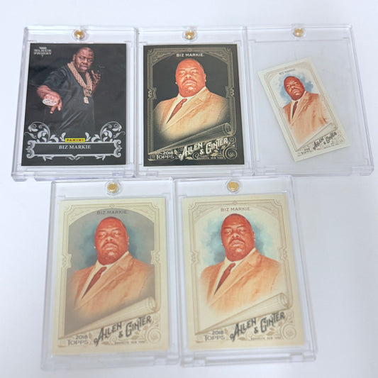 Topps 2018 Allen and Ginter Biz Markie Hip Hop Artist Lot Rare