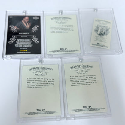 Topps 2018 Allen and Ginter Biz Markie Hip Hop Artist Lot Rare