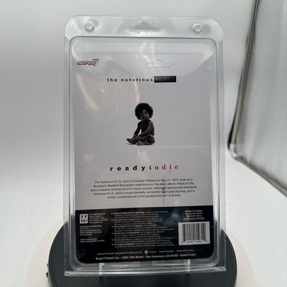 Super7 ReAction Figures The Notorious B.I.G. Ready to Die Action Figure With Case