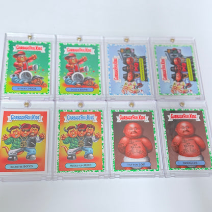 Topps Garbage Pail Kids Hip Hop Card Lot - Public Enemy, Run DMC, Tupac