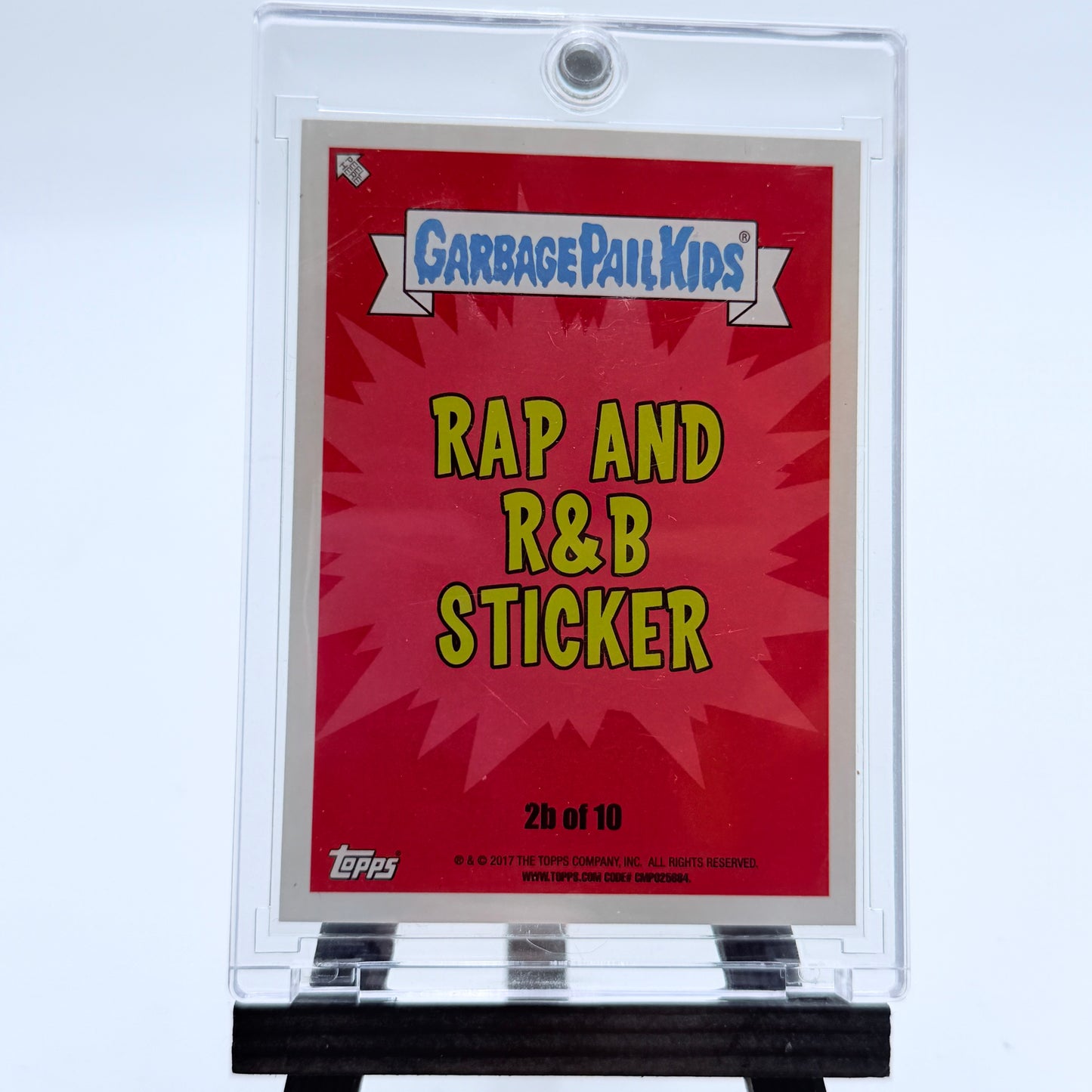 Topps Garbage Pail Kids Hip Hop Card Lot - Public Enemy, Run DMC, Tupac