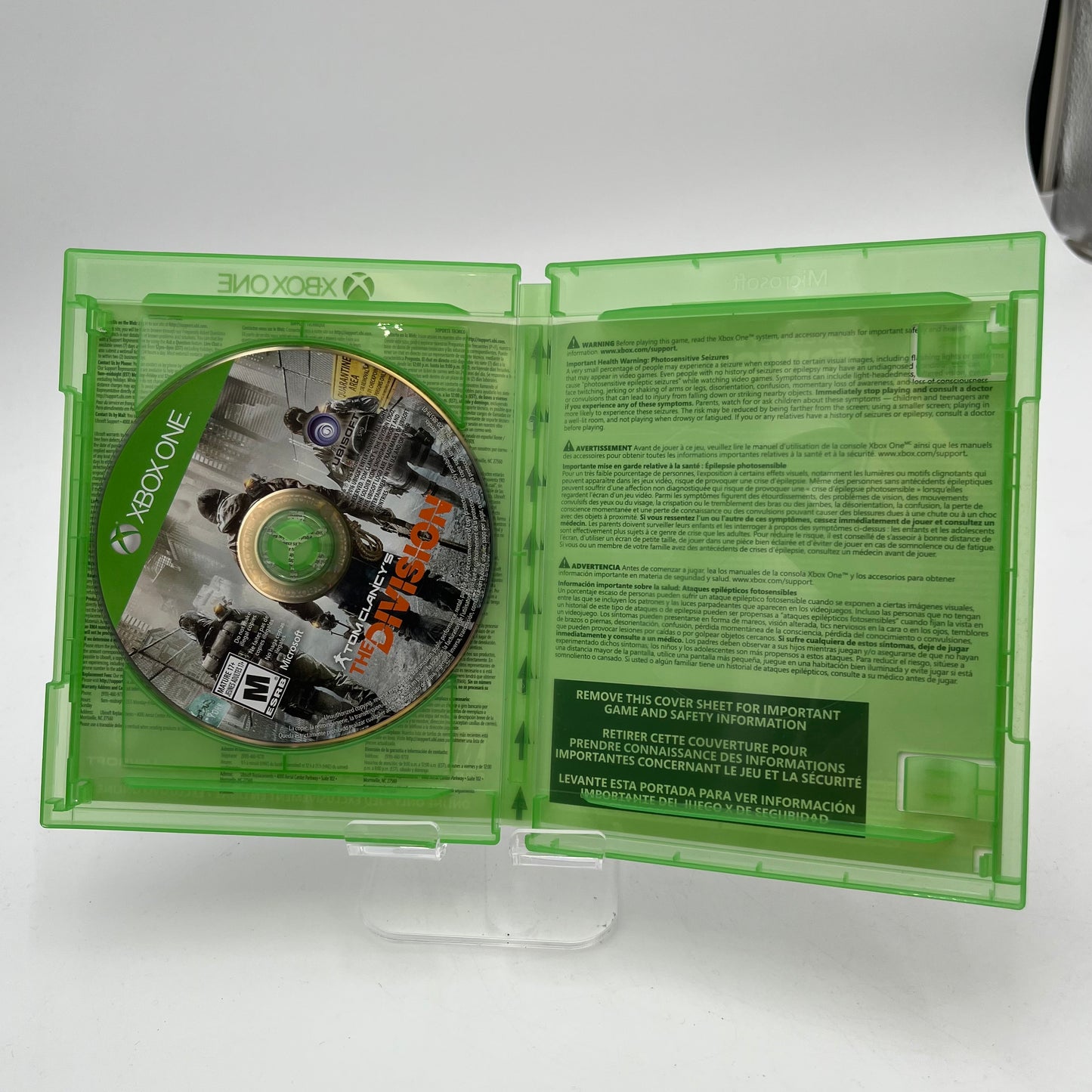 Xbox One Tom Clancy's The Division Game with Box - Used