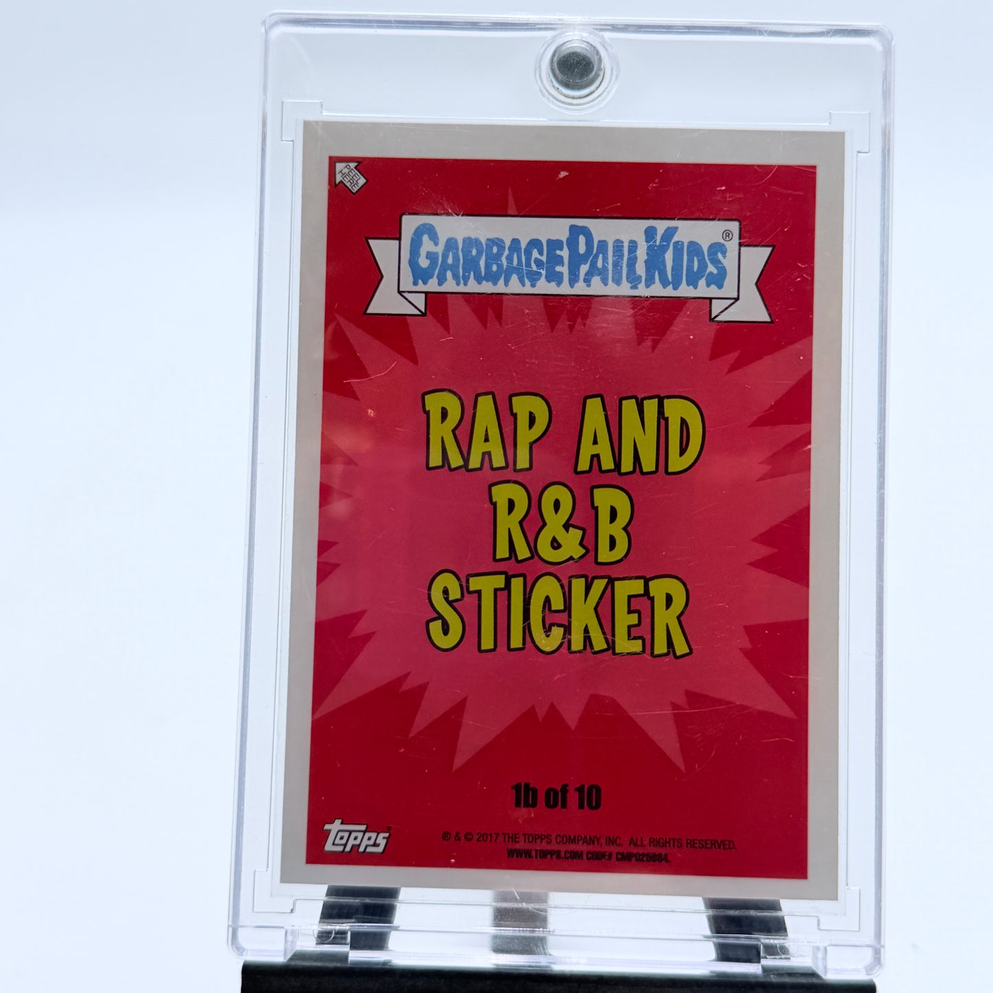 Topps Garbage Pail Kids Hip Hop Card Lot - Public Enemy, Run DMC, Tupac