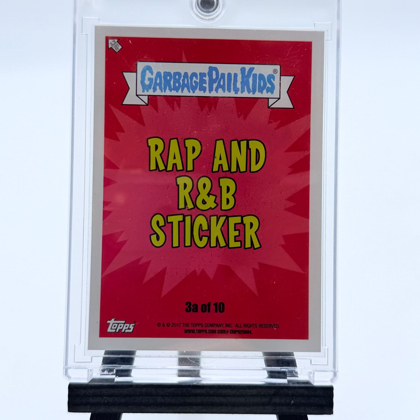 Topps Garbage Pail Kids Hip Hop Card Lot - Public Enemy, Run DMC, Tupac