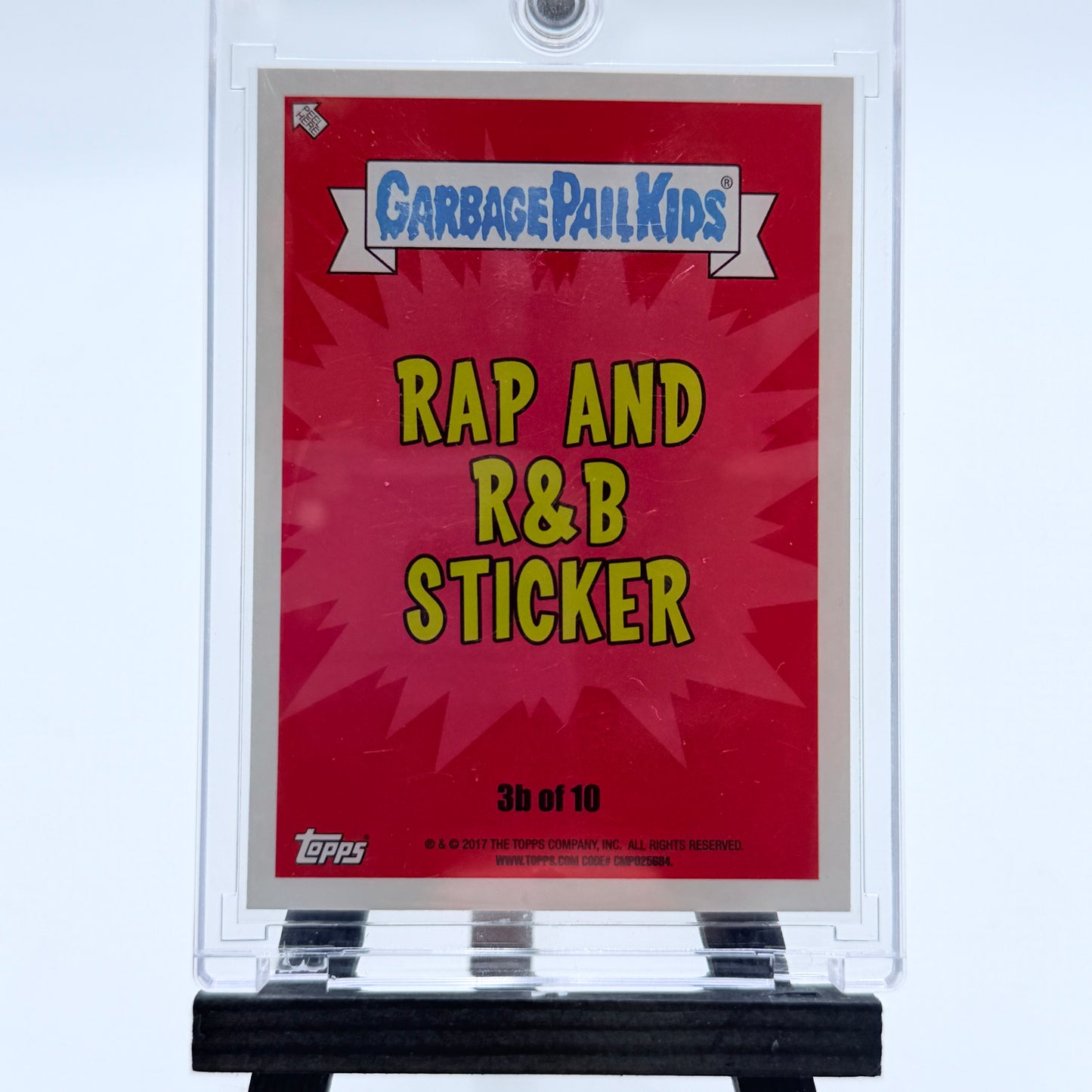 Topps Garbage Pail Kids Hip Hop Card Lot - Public Enemy, Run DMC, Tupac