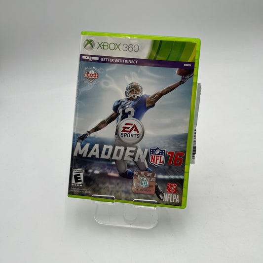 Xbox One Madden NFL 16 Video Game with Box