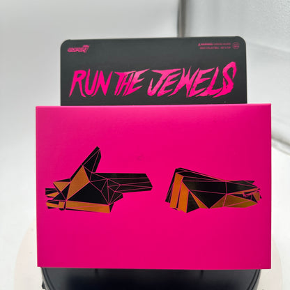 Super7 ReAction Run The Jewels Boxed Set - Killer Mike & El-P 3.75" Figures RTJ Collectible
