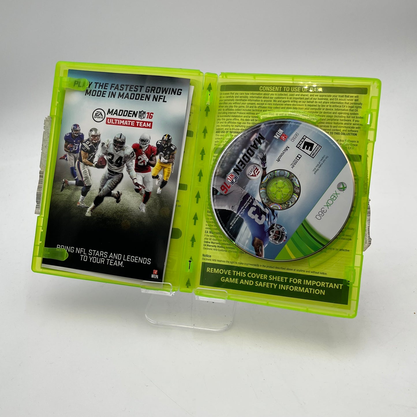 Xbox One Madden NFL 16 Video Game with Box