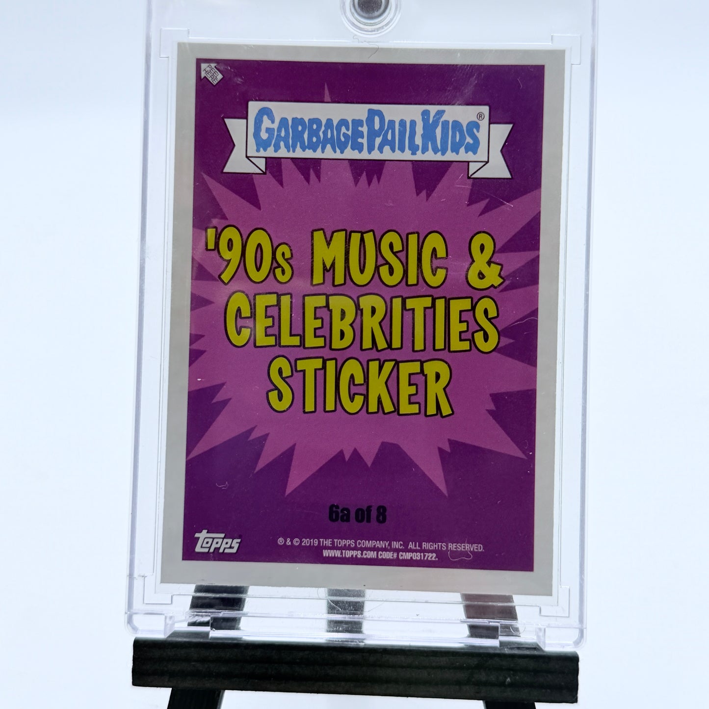 Topps Garbage Pail Kids Hip Hop Card Lot - Public Enemy, Run DMC, Tupac
