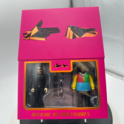 Super7 ReAction Run The Jewels Boxed Set - Killer Mike & El-P 3.75" Figures RTJ Collectible