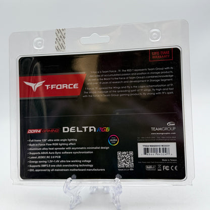 TeamGroup T-Force Delta RGB 16GB Kit (2x8GB) DDR4 RAM - New In Box