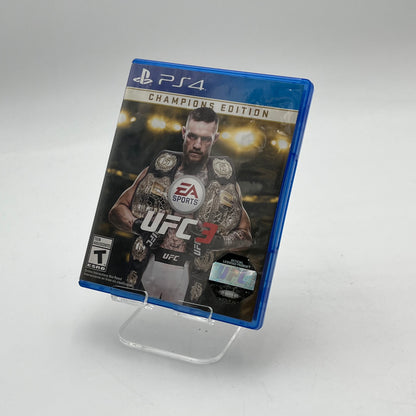 Playstation 4 UFC 4 Video Game with Box and Manual Used