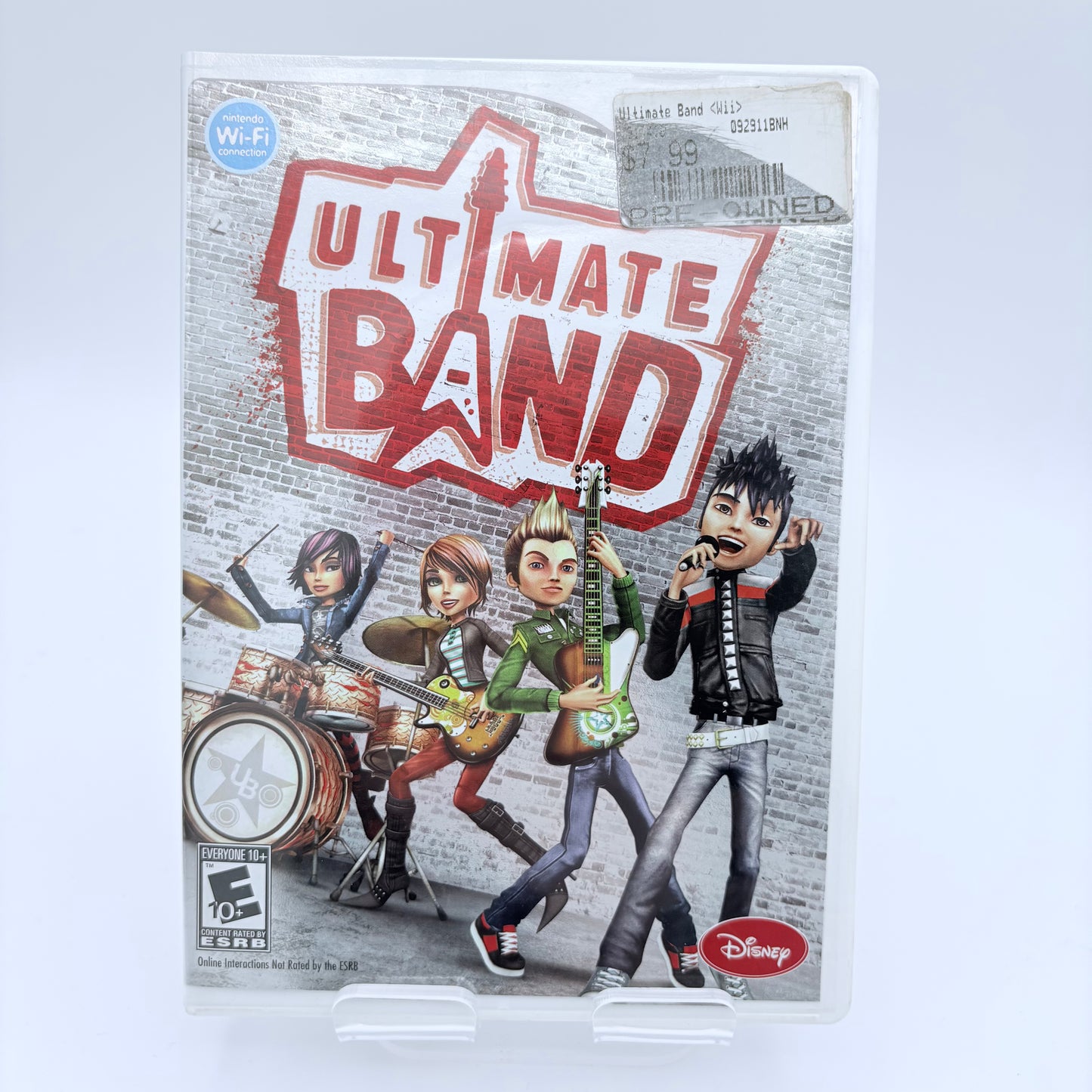 Wii Ultimate Band Video Game Complete w/ Case, Manual & Inserts