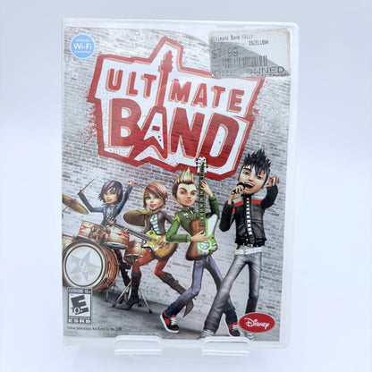 Wii Ultimate Band Video Game Complete w/ Case, Manual & Inserts