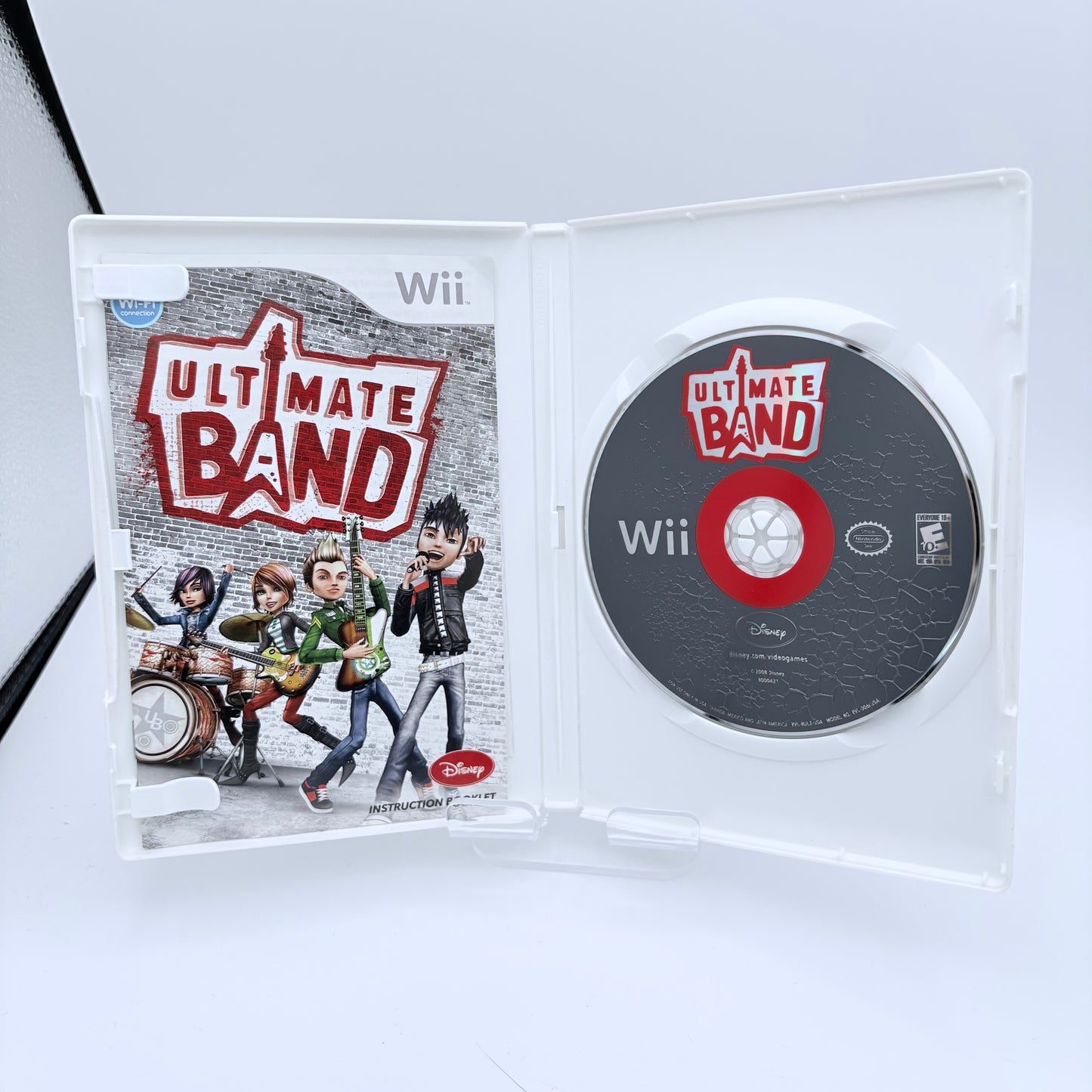 Wii Ultimate Band Video Game Complete w/ Case, Manual & Inserts