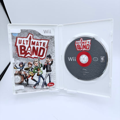 Wii Ultimate Band Video Game Complete w/ Case, Manual & Inserts