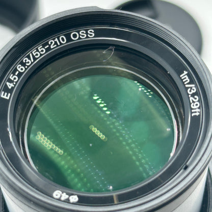 Sony SEL55210 55-210mm F4.5-6.3 OSS Camera Lens READ