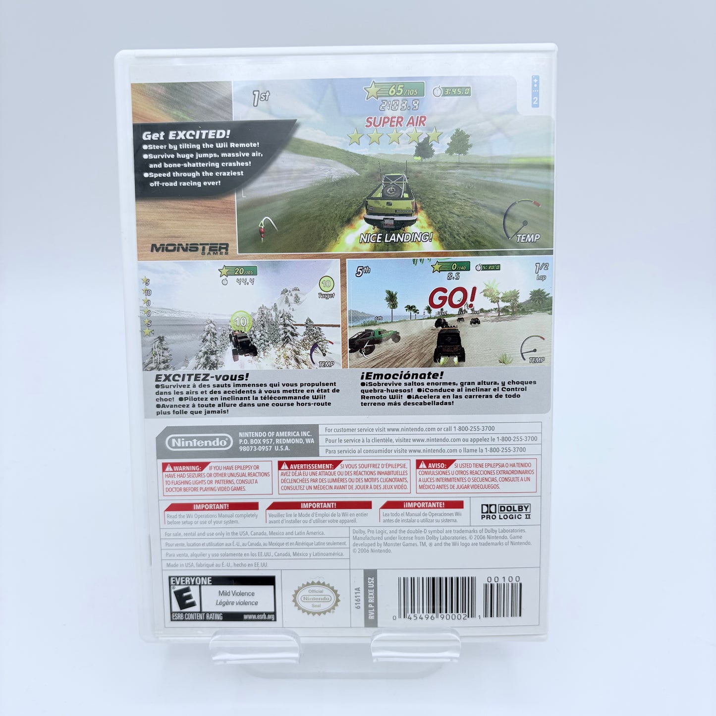 Wii Excite Truck Video Game Complete In Box