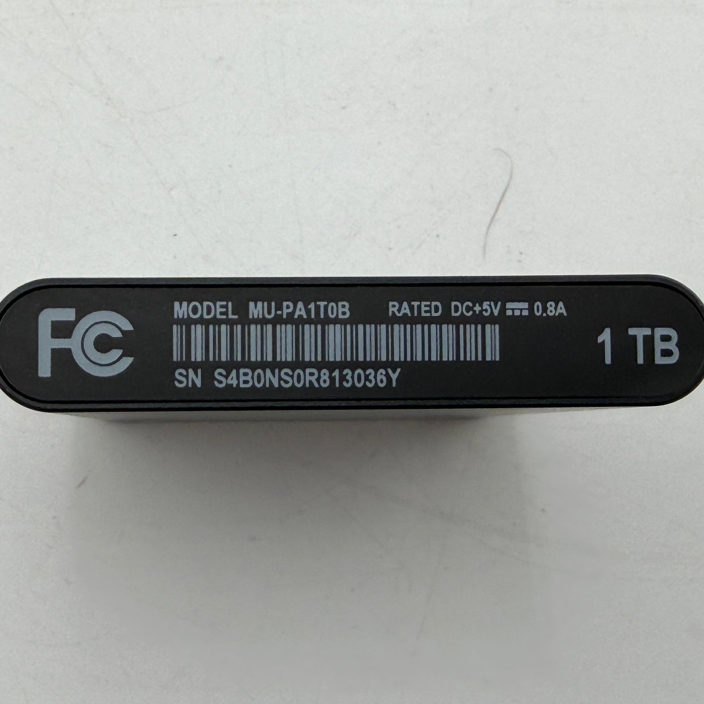 Samsung T5 External Portable SSD 1000GB (MU-PA1T0B)