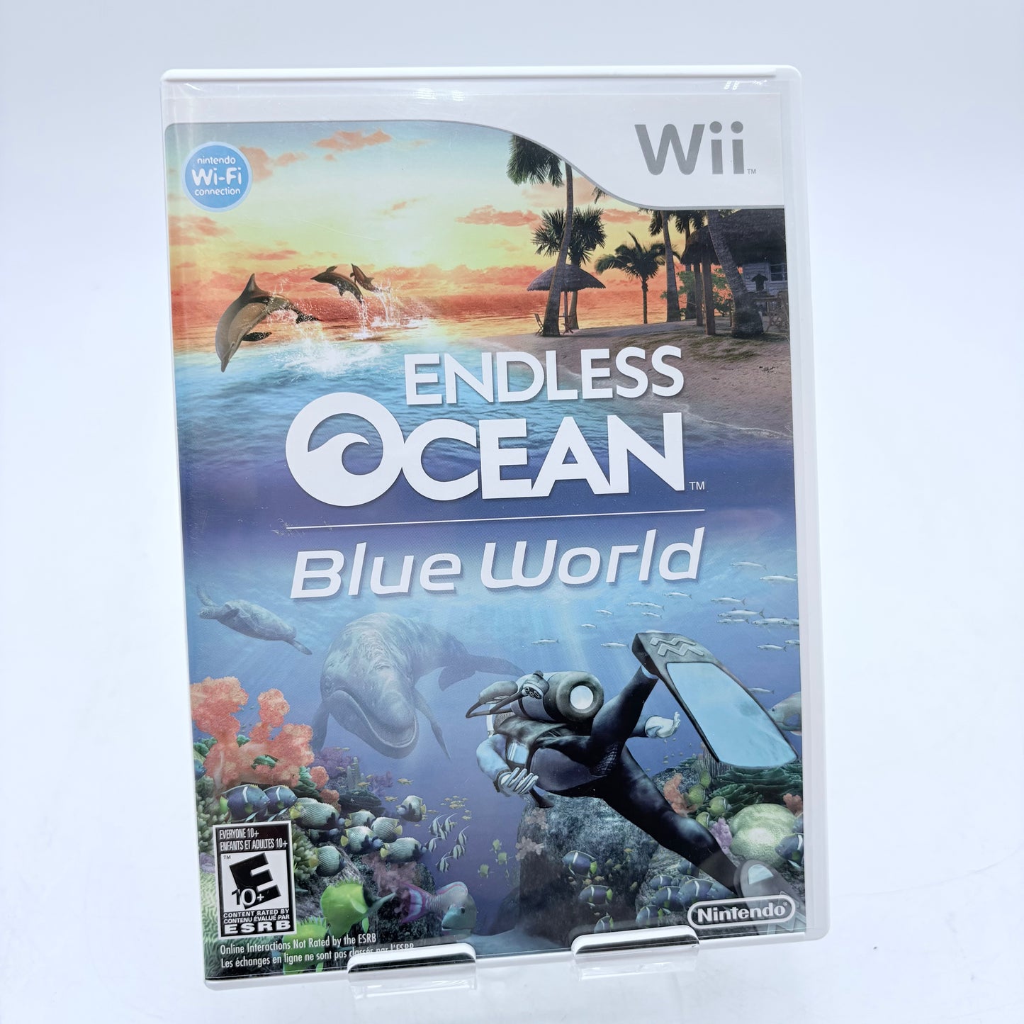 Wii Endless Ocean: Blue World Video Game With Wii Speak and Box/Manuals