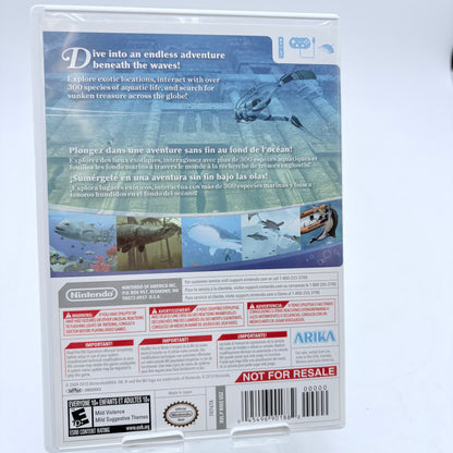 Wii Endless Ocean: Blue World Video Game With Wii Speak and Box/Manuals