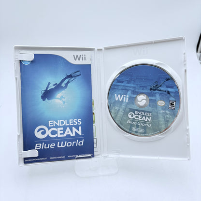 Wii Endless Ocean: Blue World Video Game With Wii Speak and Box/Manuals