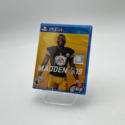 Used PlayStation 4 Madden NFL 19 Game with Box