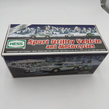 HESS 2004 Sport Utility Vehicle and Motorcycles New Stored with Batteries Removed