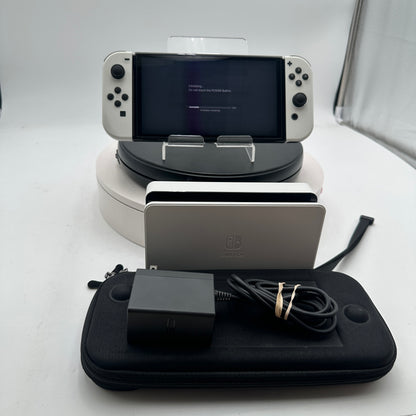 Nintendo Switch OLED HEG-001 2021 With Dock and Case