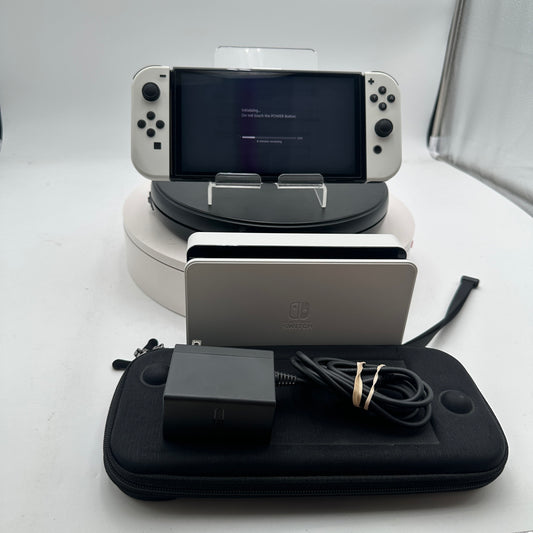 Nintendo Switch OLED HEG-001 2021 With Dock and Case