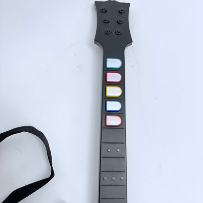 Nintendo Wii Guitar Hero Guitar Accessory White with Strap