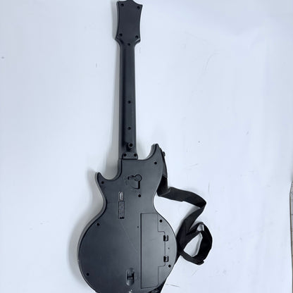 Nintendo Wii Guitar Hero Guitar Accessory White with Strap