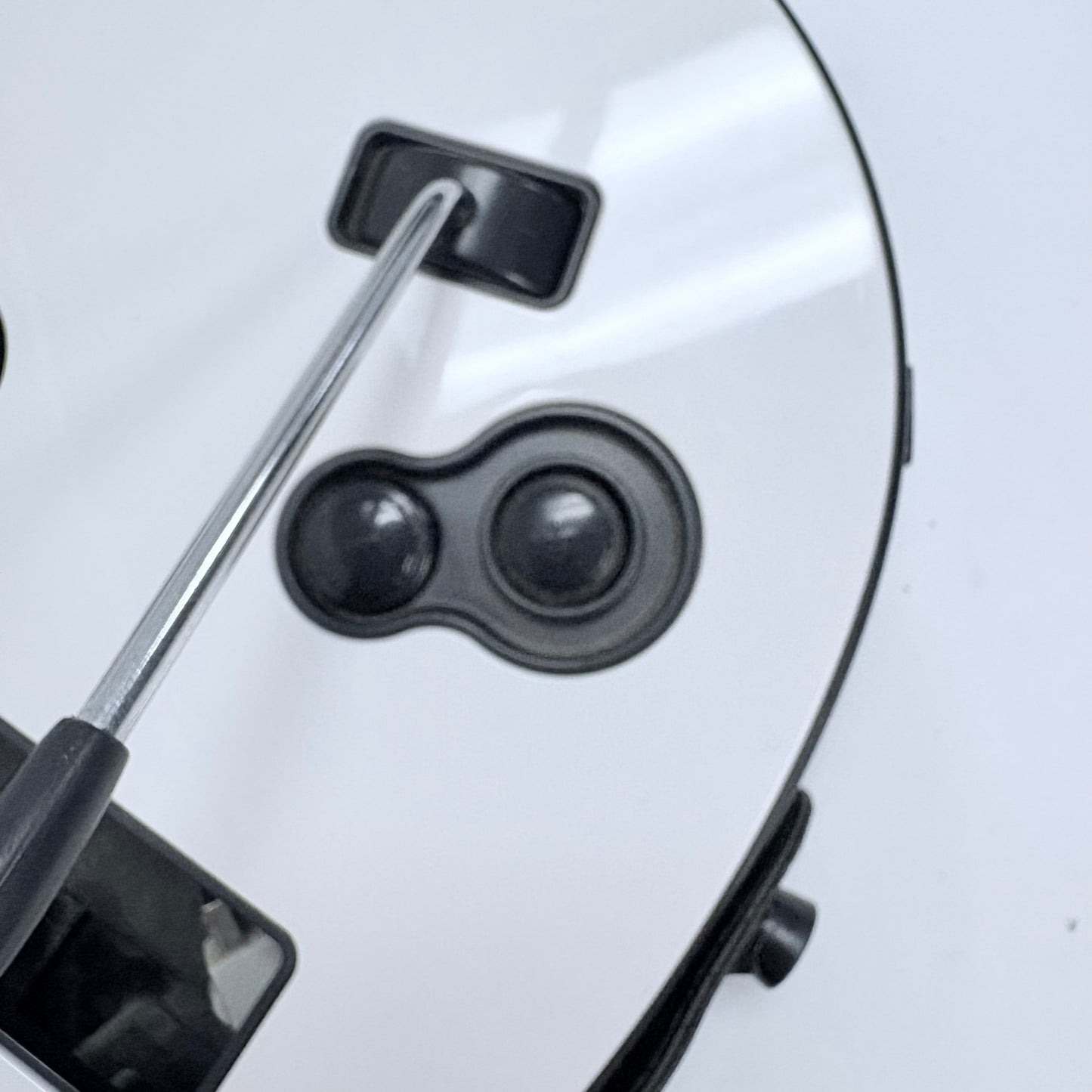 Nintendo Wii Guitar Hero Guitar Accessory White with Strap