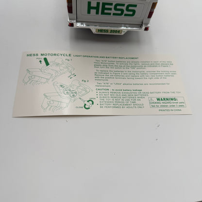 HESS 2004 Sport Utility Vehicle and Motorcycles New Stored with Batteries Removed