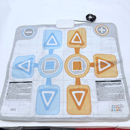Nintendo Wii Dance Pad DDR Mat Bandai Namco BC-001 Compatible Wii/GameCube White