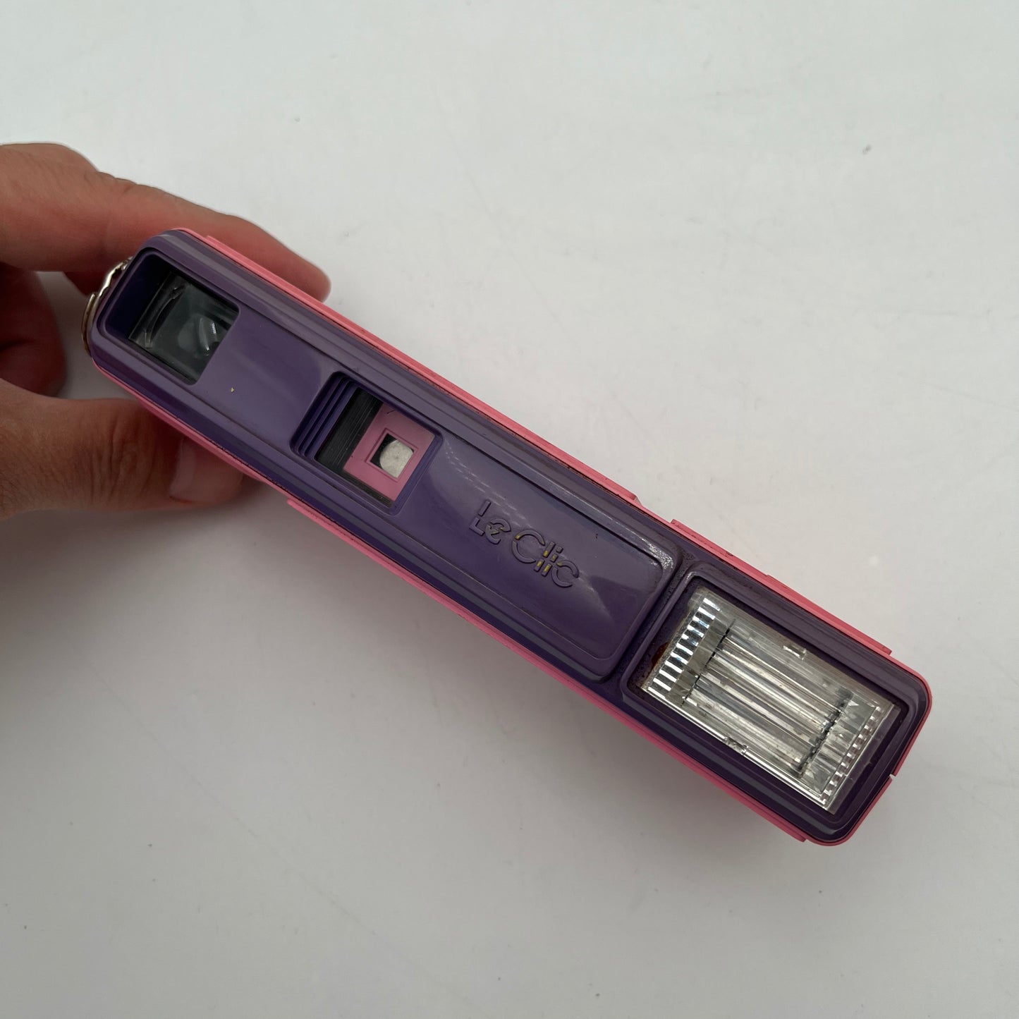 Le Clic 110 Film Camera Vintage 1980’s Untested As Is Pink Purple