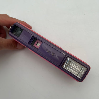 Le Clic 110 Film Camera Vintage 1980’s Untested As Is Pink Purple