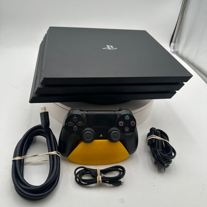 Sony PlayStation 4 Pro CUH-7215B 825GB Console with 1 Controller and Cables